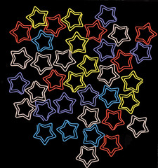 star shaped paperclips