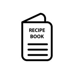recipe icon design vector logo template EPS 10