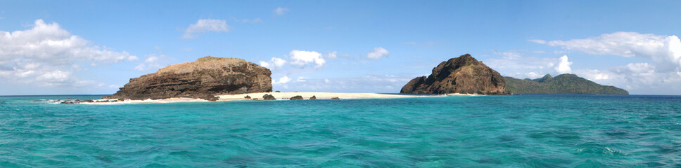 Panorama des &icirc;lots Choizil et M'Tsamboro &agrave; Mayotte