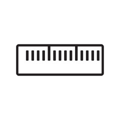 ruler pencil pen icon design vector logo template EPS 10