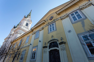 The church of St. Andrew in Komarno