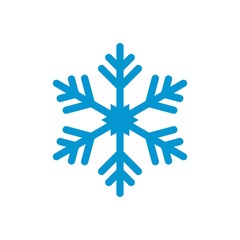 Vector snowflakes Icon template black color editable. Vector snowflakes Icon symbol Flat vector illustration for graphic and web design.