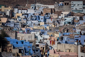 aerial view of the city