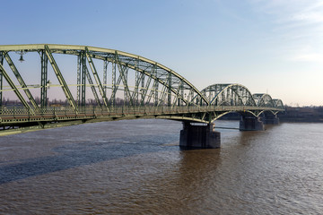 Elisabeth bridge between Hungary and Slovakia