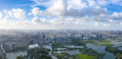 Obraz premium view of the city
