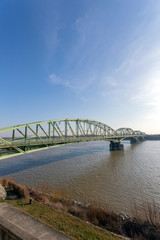 Elisabeth bridge between Hungary and Slovakia