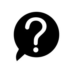 question icon design vector logo template EPS 10
