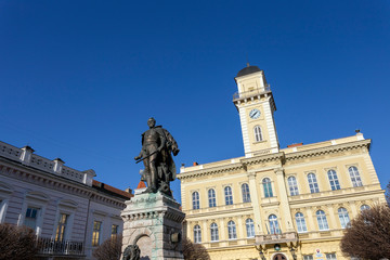 Obraz premium Town hall of Komarno in Slovakia