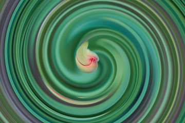 Funnel abstract pattern. Swirl, spiral, multi-colored pattern as a background.