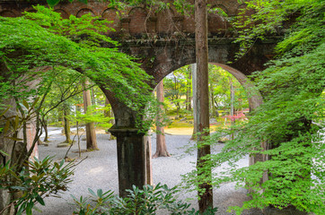 京都の南禅寺の水路閣