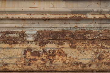  old metal background brown with rust spots,surface of the old car body