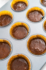 Baking cupcakes