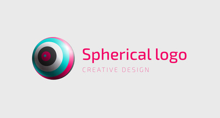 Spherical logo design-32