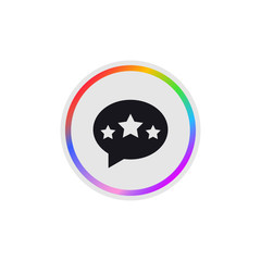 Customer Review -  Modern App Button
