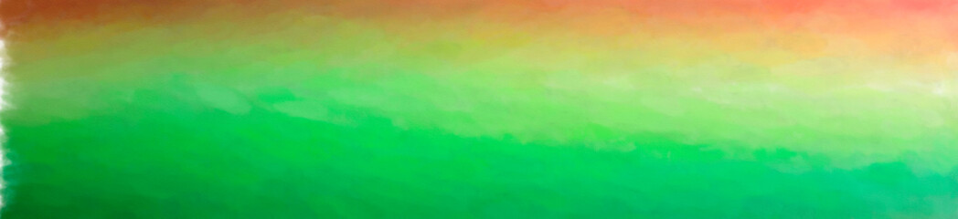 Naklejka premium Abstract illustration of green, yellow Watercolor Wash background