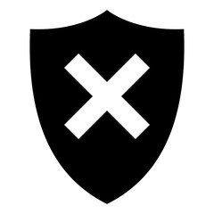 Fototapeta premium Kreuzung und Schild