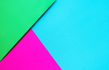 Abstract colored paper art background and backdrop