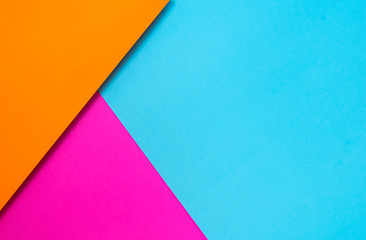 Abstract colored paper art background and backdrop blank material design