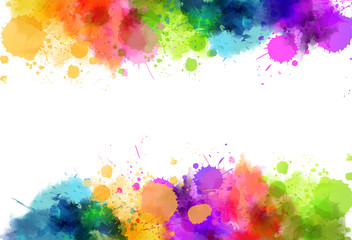 Waterocolor splash background