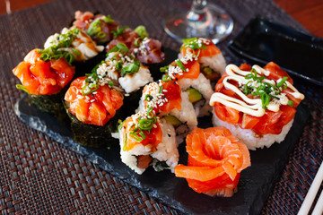 Assorted sushi set