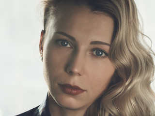 portrait of a young woman