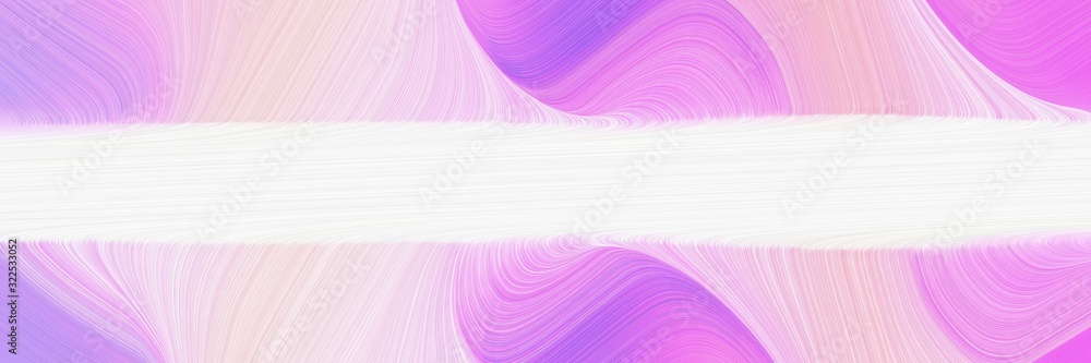 Poster flowing banner with linen, violet and plum colors. dynamic curved lines with fluid flowing waves and