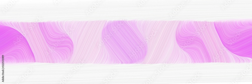 Poster dynamic header design with white smoke, plum and violet colors. dynamic curved lines with fluid flow