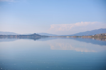 Beautiful Landscape On The Lake 