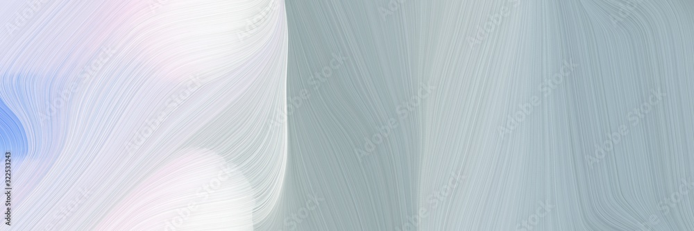 Aufkleber colorful header with ash gray, lavender and lavender blue colors. dynamic curved lines with fluid fl