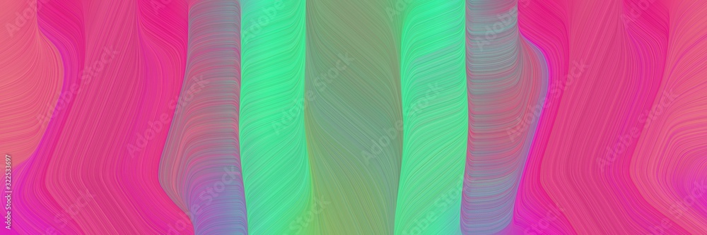 Poster flowing header with mulberry , medium aqua marine and gray gray colors. dynamic curved lines with fl