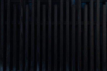 古民家　窓の木目隠し