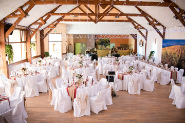 Décoration de table de mariage