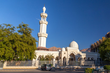 Fototapeta na wymiar Mosque in Aqaba city, Jordan