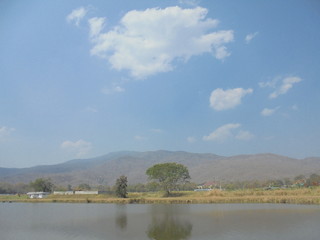 Obraz premium The atmosphere in the countryside