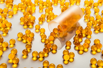 Pills pills drugs omega 3 6 9 omega fish oil. Health food supplements medicines, concept.