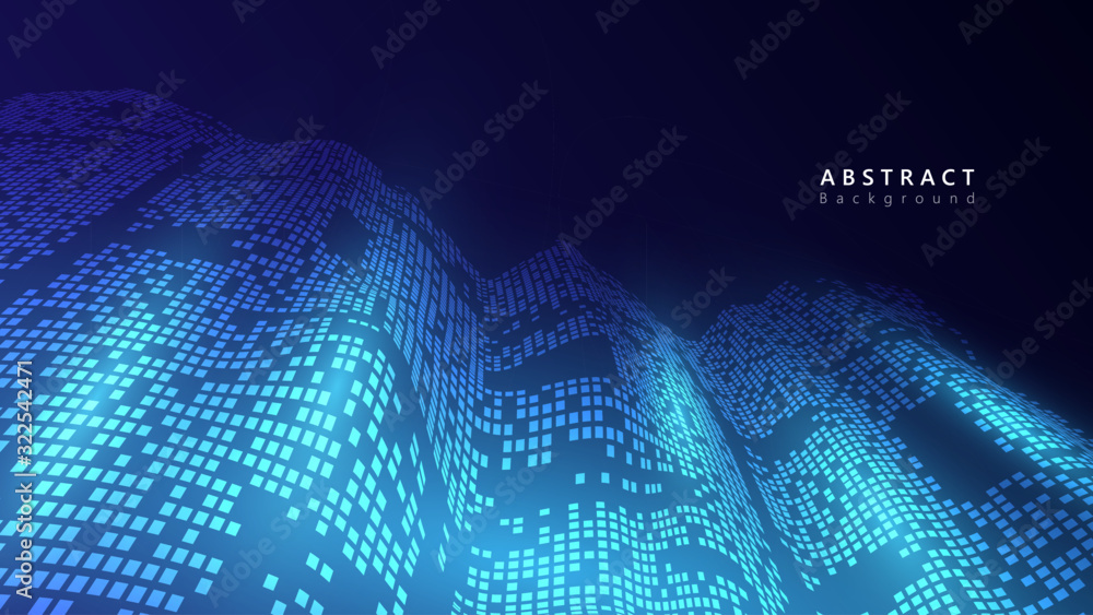 Poster abstract data analysis technology system vector background,futuristic data flow cyberspace background,speed network connection technology concept,copy space tech backdrop