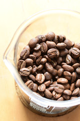 Tostao coffee laboratory, coffee beans from Colombia