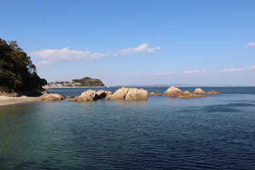 愛知県　篠島　風景