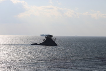 愛知県　篠島　風景