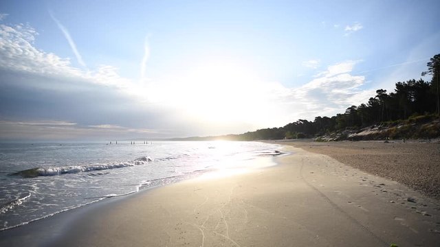 Wsch&oacute;d słońca Ustka