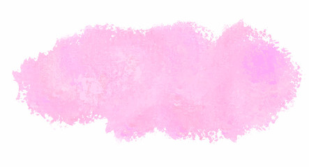 Pink watercolor background for your design, watercolor background concept, vector.