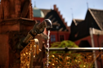 Georgsbrunnen M&uuml;nsterplatz Freiburg im Breisgau