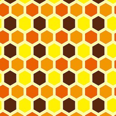honeycomb seamless pattern