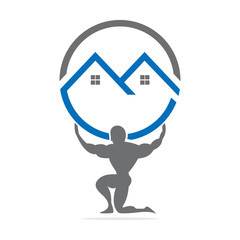 Design a real estate logo 