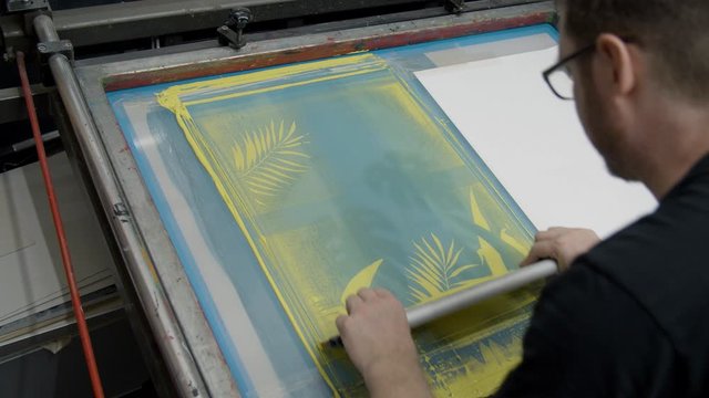 Screen printing / Colour application