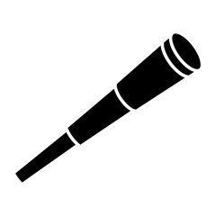 Antique Telescope icon vector sign and symbol