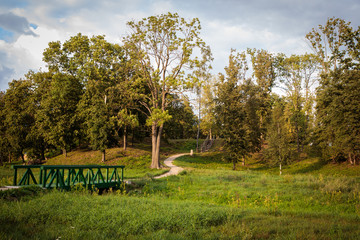 Upyte mound in Lithuania
