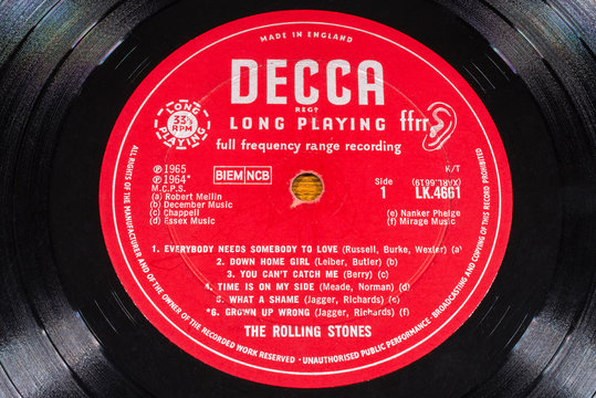 Rolling Stones Vinyl LP Record
