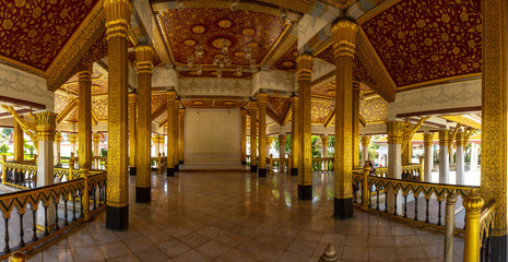  Interior of the Royal Pavilion of Maha Chetsadabodin. Bangkok, Thailand