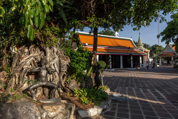 Temple in Bangkok Wat Pho, Thailand.